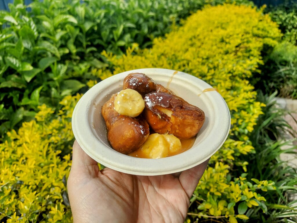 Bananas Foster Beignets