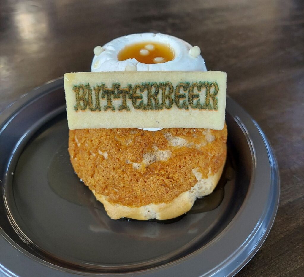 Butterbeer Cream Puff