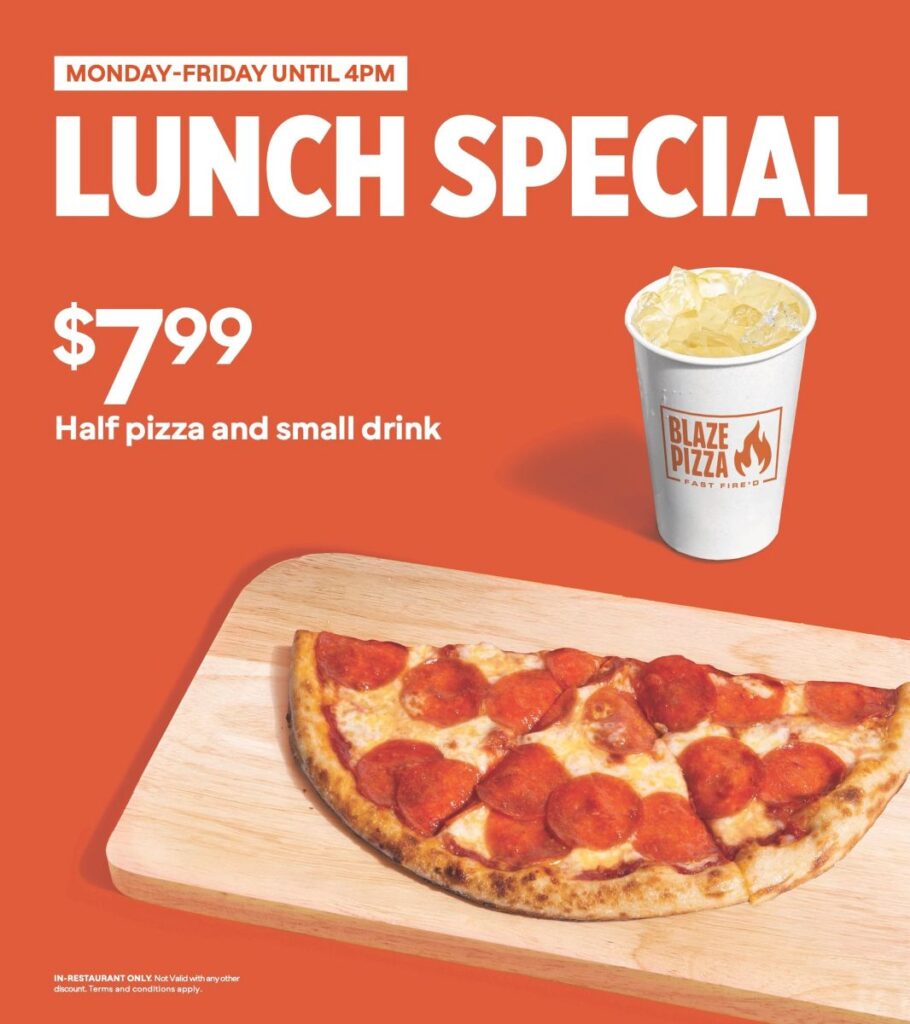 Blaze Pizza Disney Springs