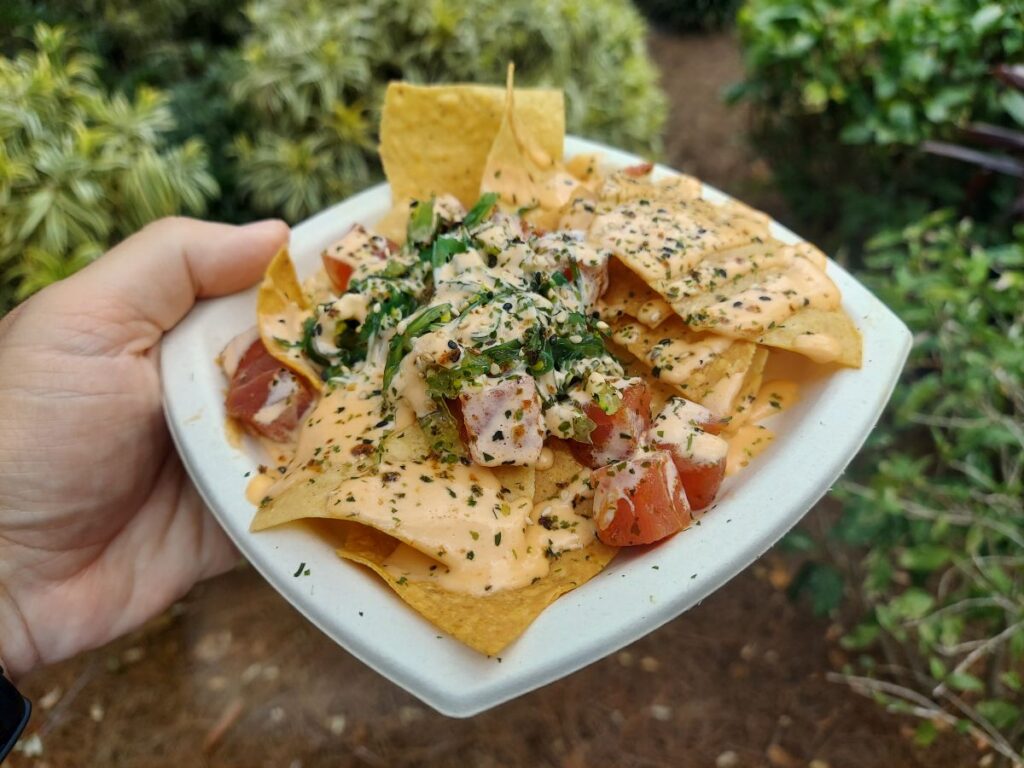 Ahi Tuna Poke Nachos