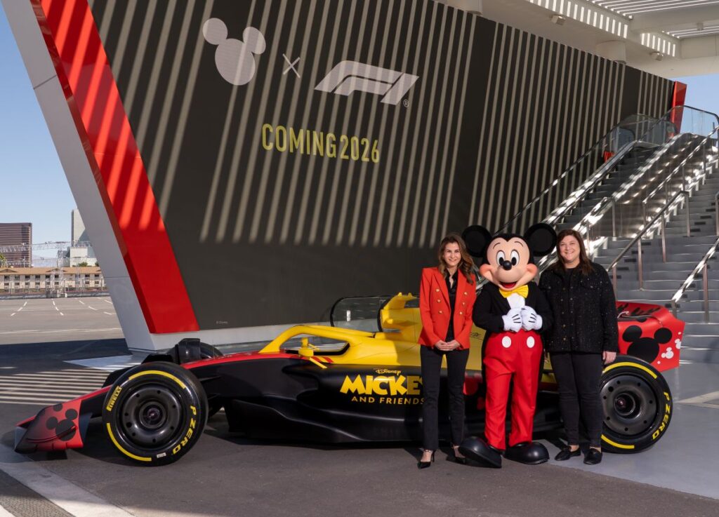 Disney Formula 1 collaboration