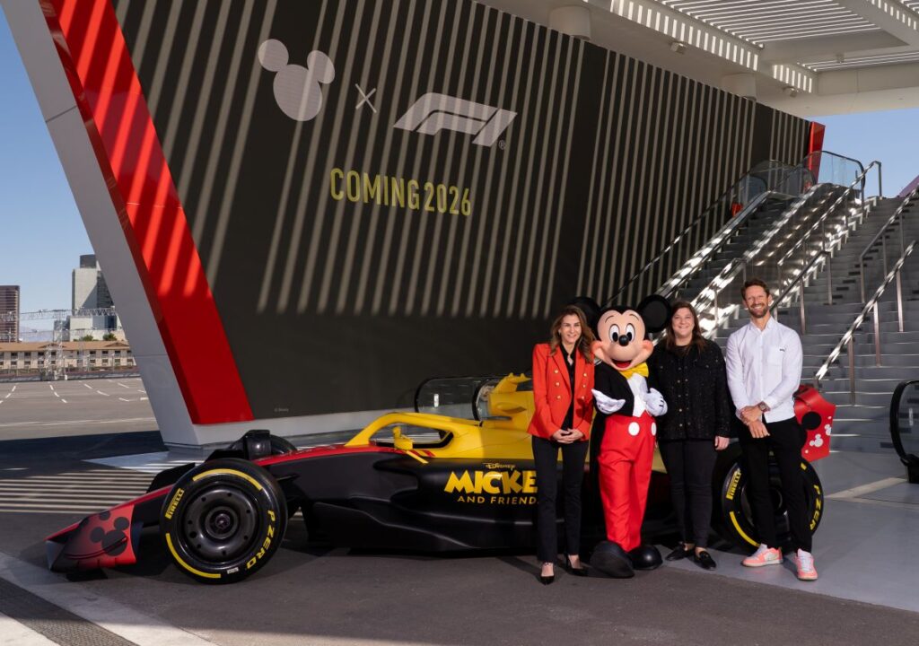 Disney Formula 1 collaboration