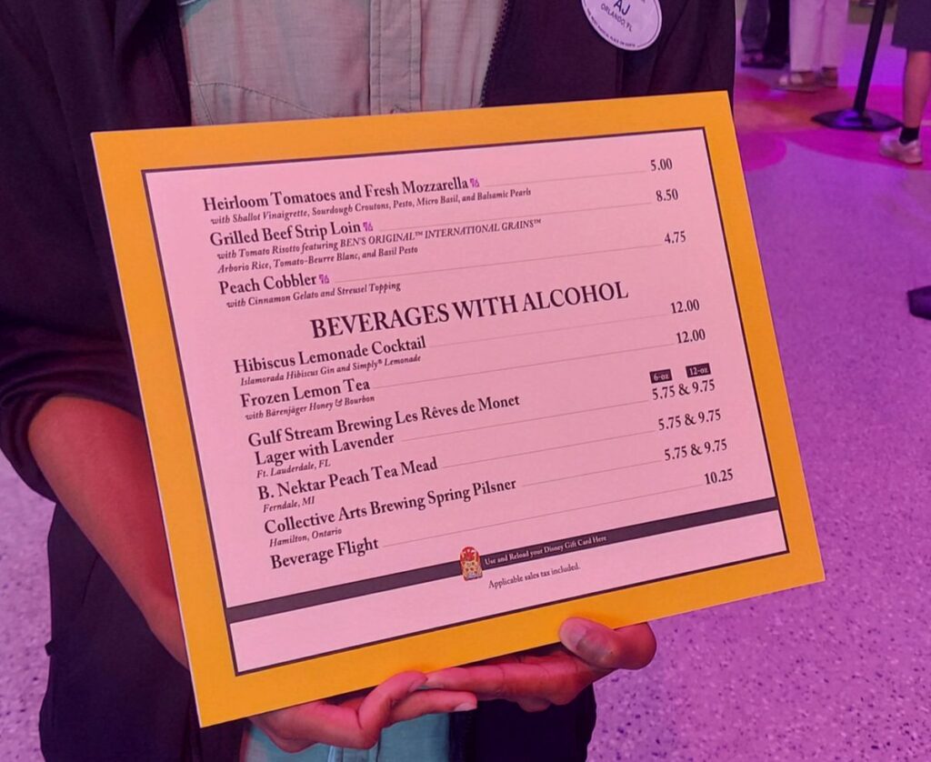Summer Solstice Menu