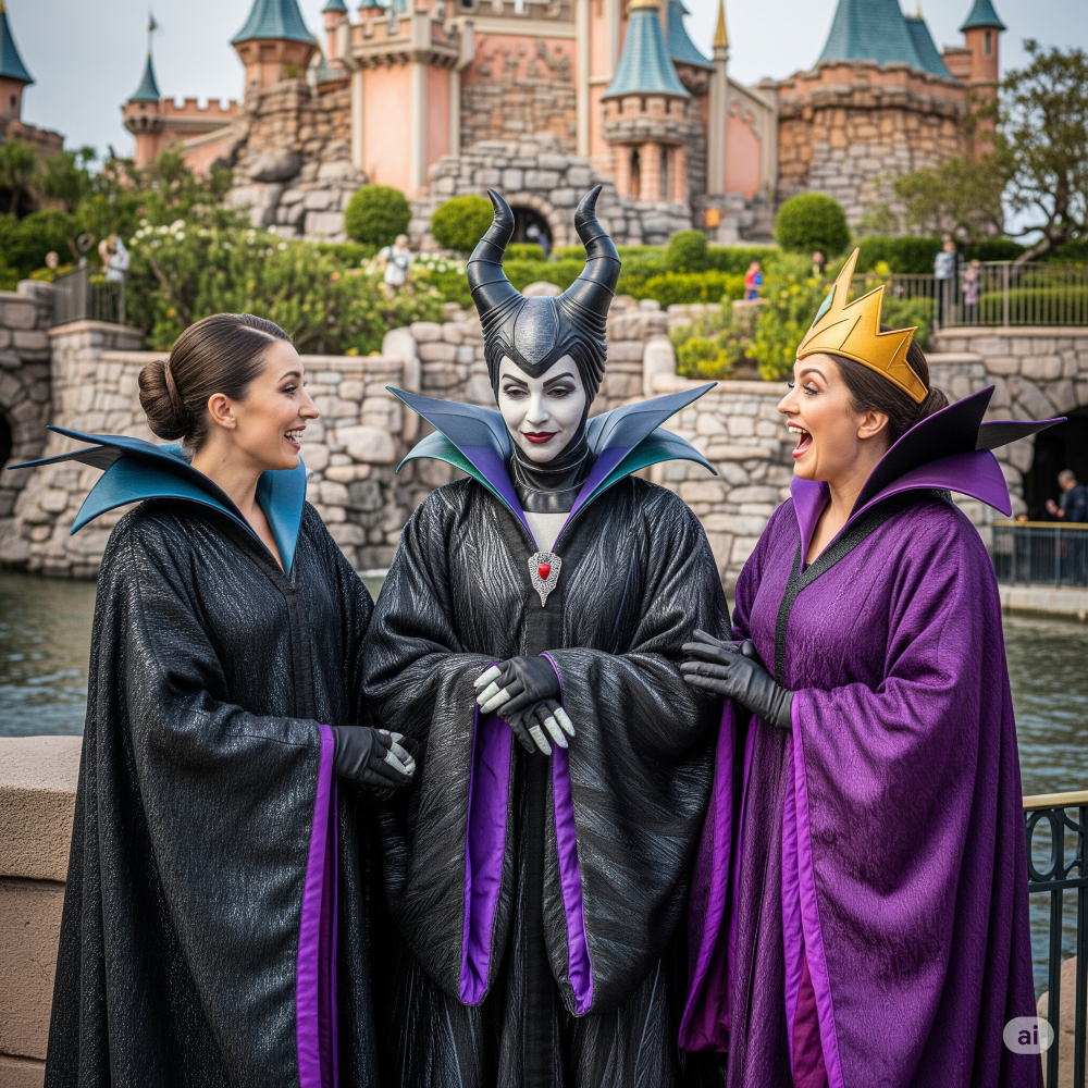 Maleficent Fantasyland Photo Op
