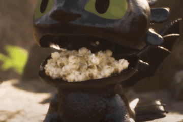 Toothless Popcorn Bucket