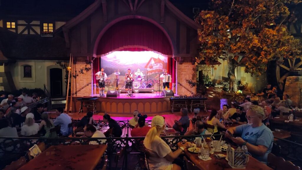 Biergarten Epcot review