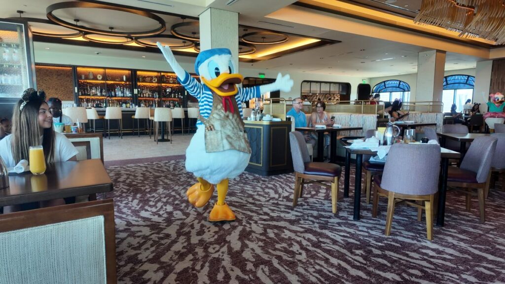 Topolino's Terrace Breakfast