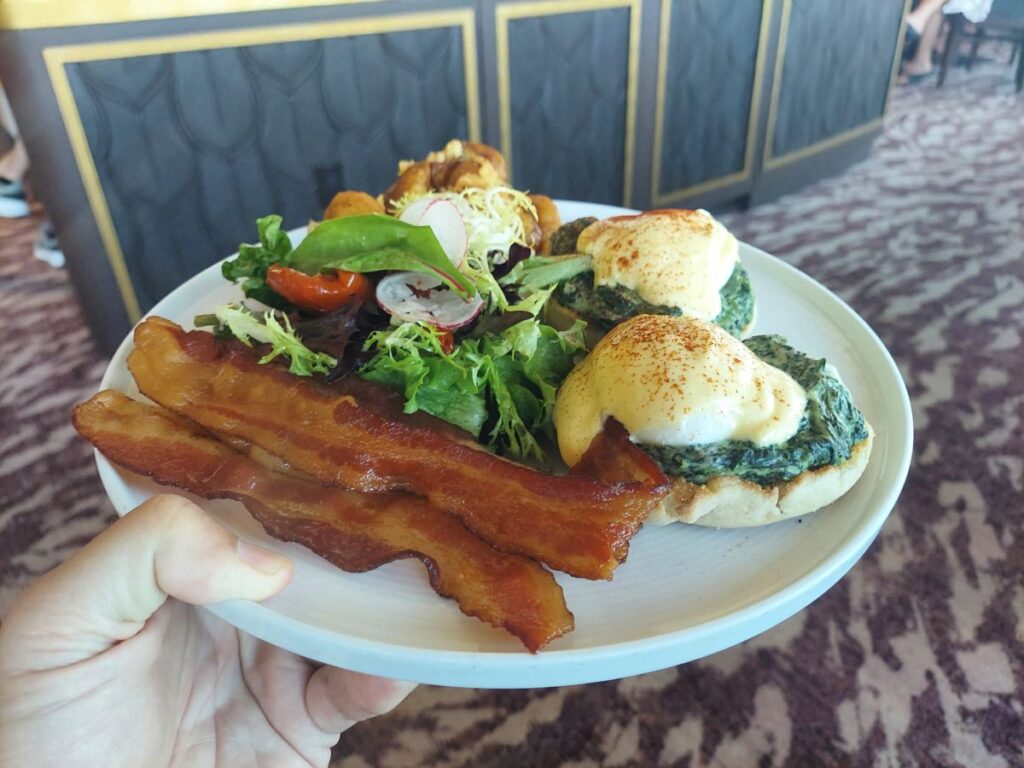 Topolino's Terrace Breakfast