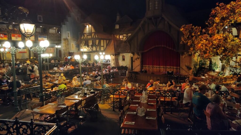 Biergarten Epcot review