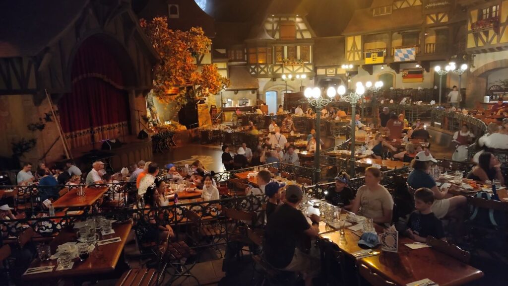 Biergarten Epcot review