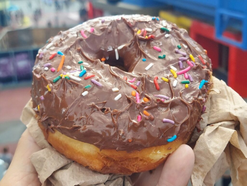 Sweet and Salty Crunch Doughnut
