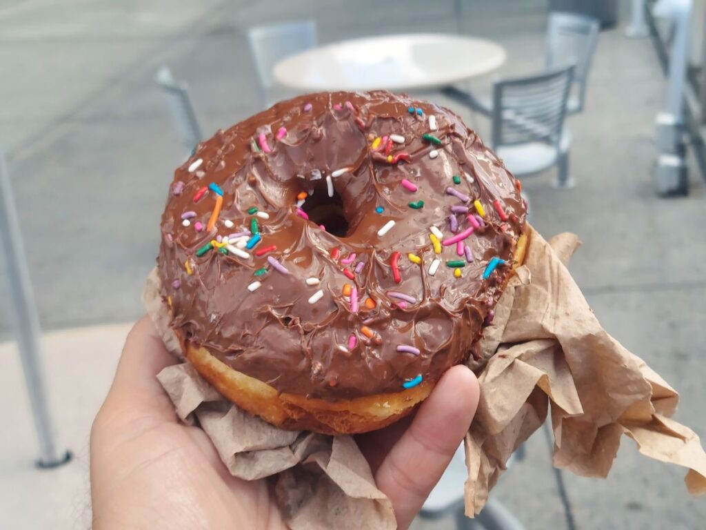 Sweet and Salty Crunch Donut