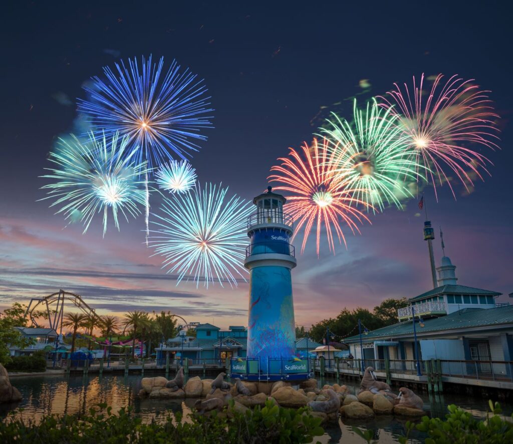 SeaWorld Orlando drone show