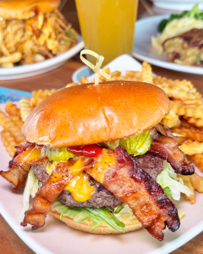 Splitsville Disney Springs menu