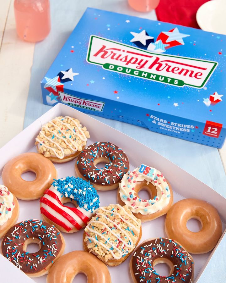 Krispy Kreme July 4