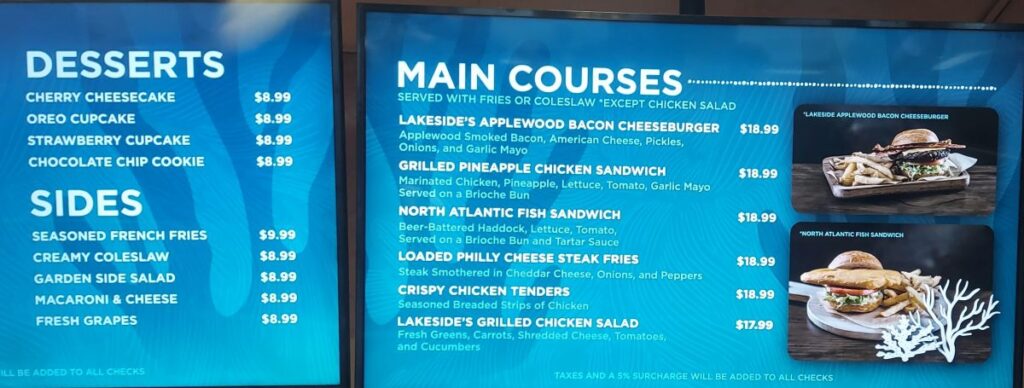 Lakeside Grill SeaWorld Orlando