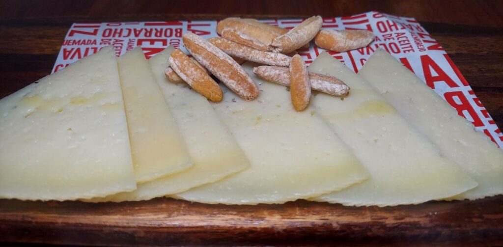 Plato de queso Manchego