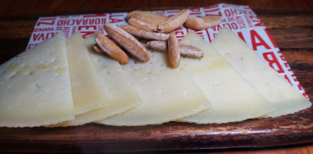 Plato de queso Manchego