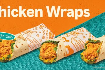 Popeyes Chicken Wraps