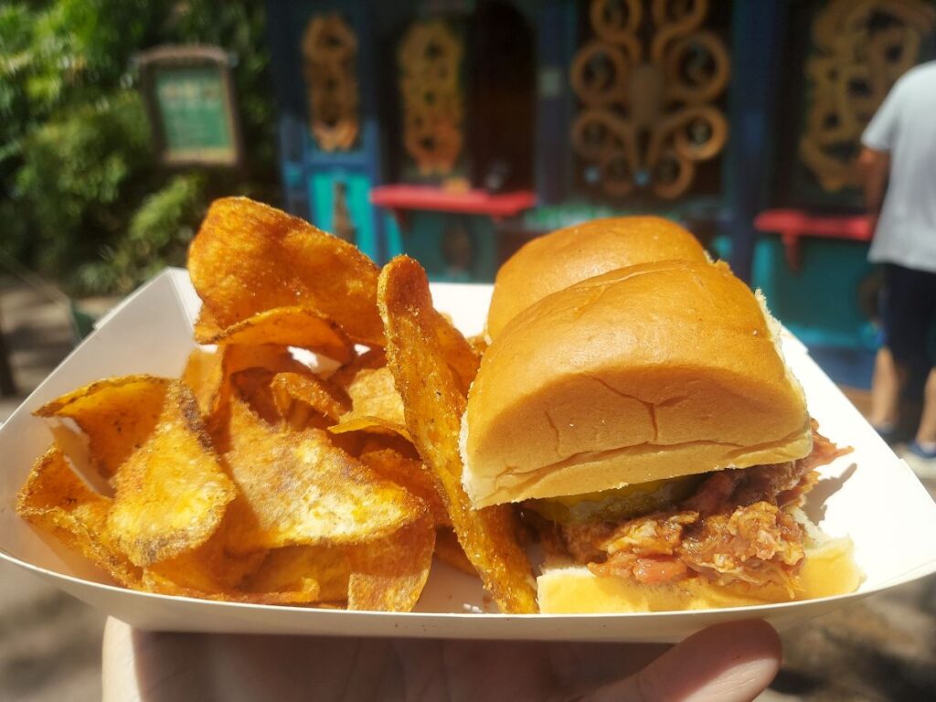 Pulled Pork Sliders Disney