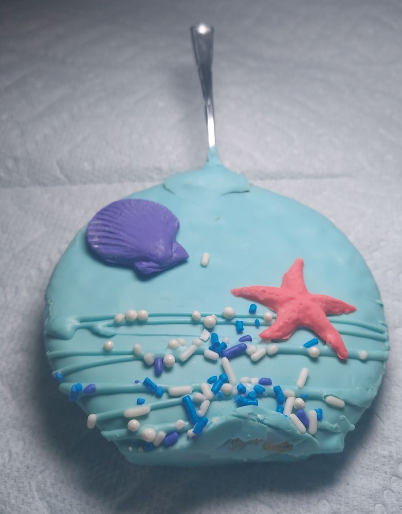 little mermaid cookie pie