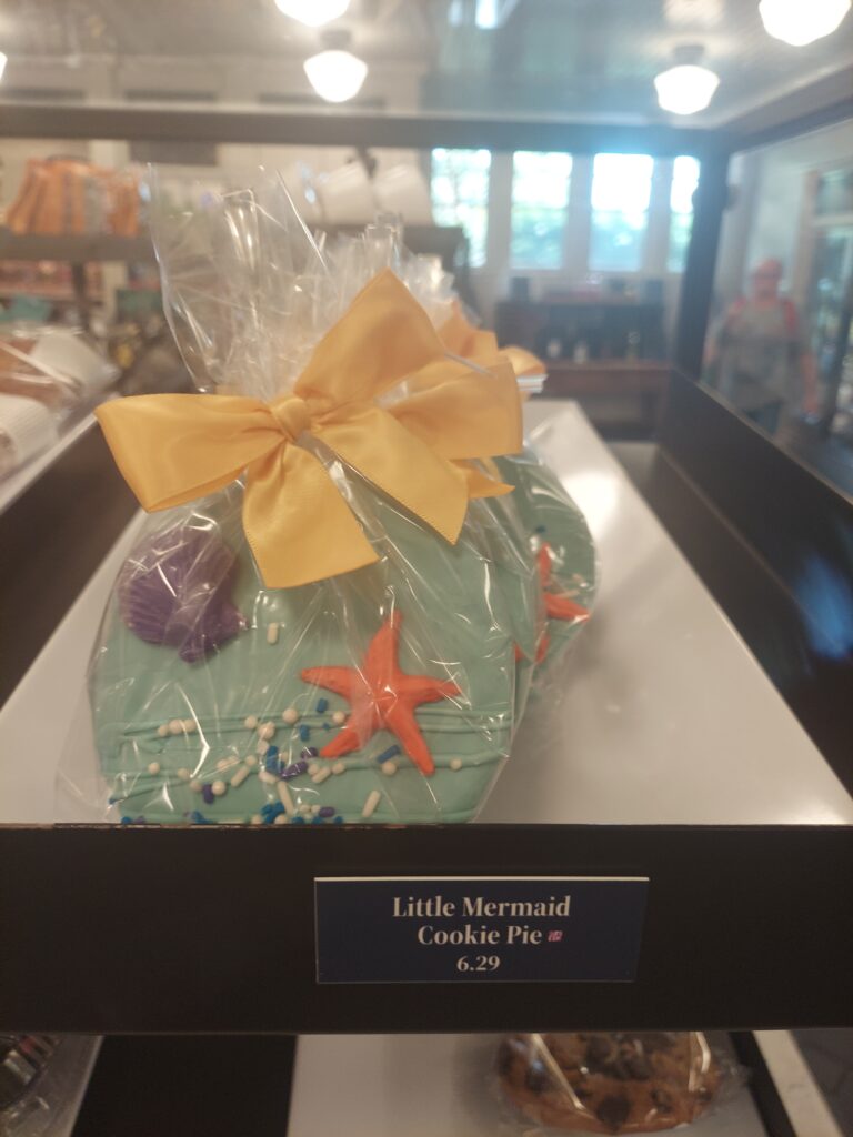 little mermaid cookie pie