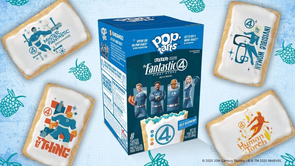 Blue Ruzz Pop-Tarts Fantastic Four Collab Brings Back Blue Raspberry