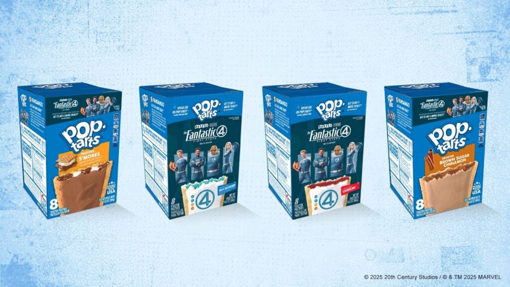Blue Ruzz Pop-Tarts Fantastic Four Collab Brings Back Blue Raspberry