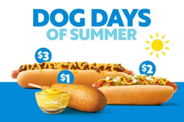 SONIC hot dog deals