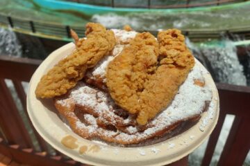 Chicken and Funnel Cake