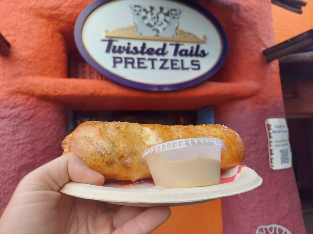 Cuban Stuffed Pretzel