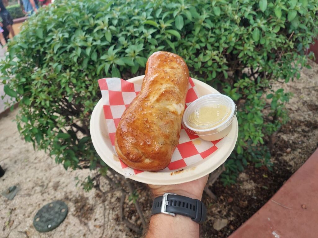Cuban Stuffed Pretzel