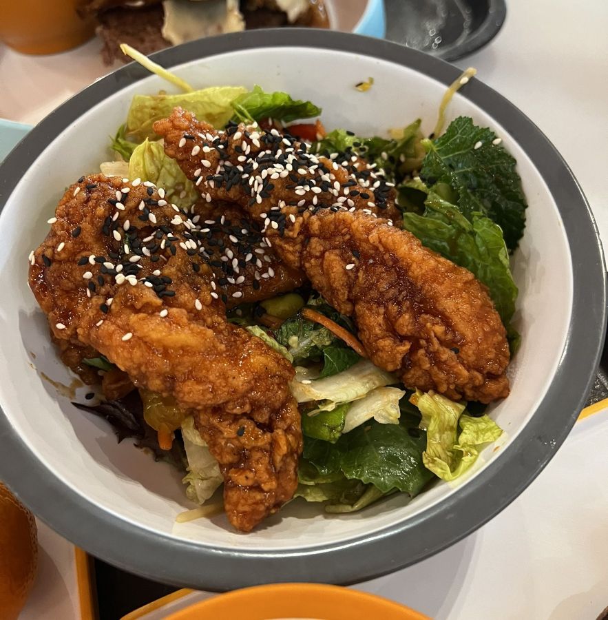 General Tso Chicken Salad 