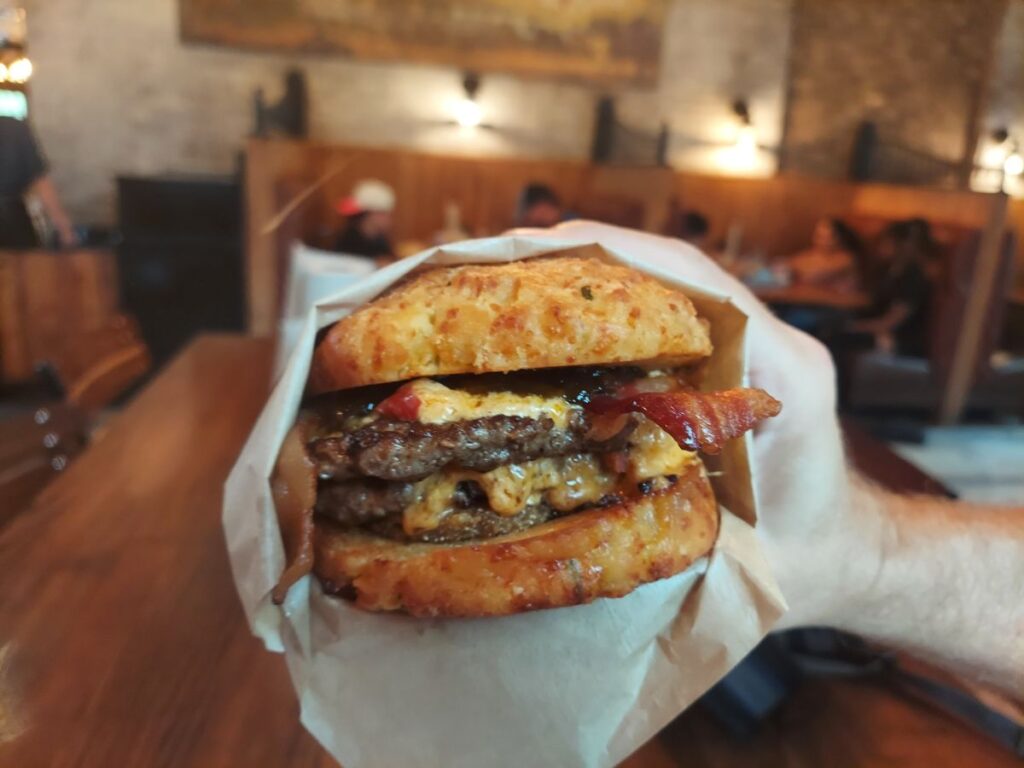 The Glowing Oak Burger
