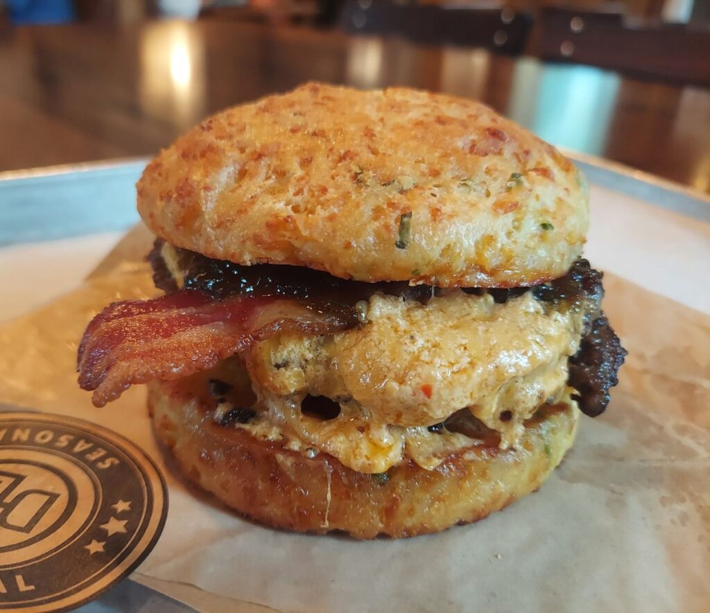 The Glowing Oak Burger