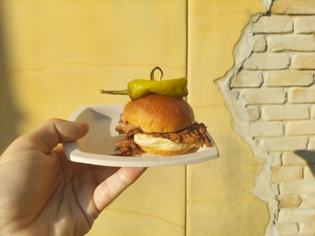 Burnt Ends Sliders at SeaWorld Orlando
