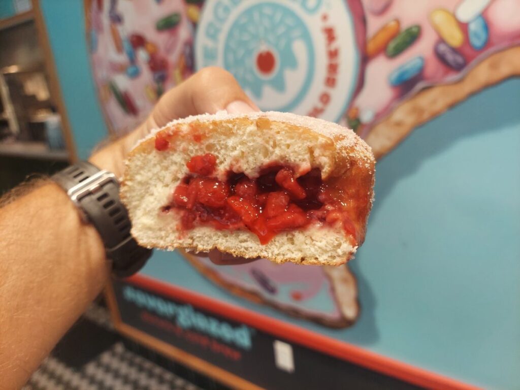 Everglazed Strawberry Jelly Donut