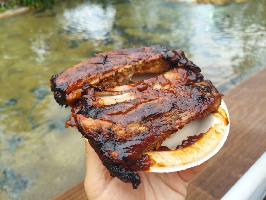 Busch Gardens Ribs Review