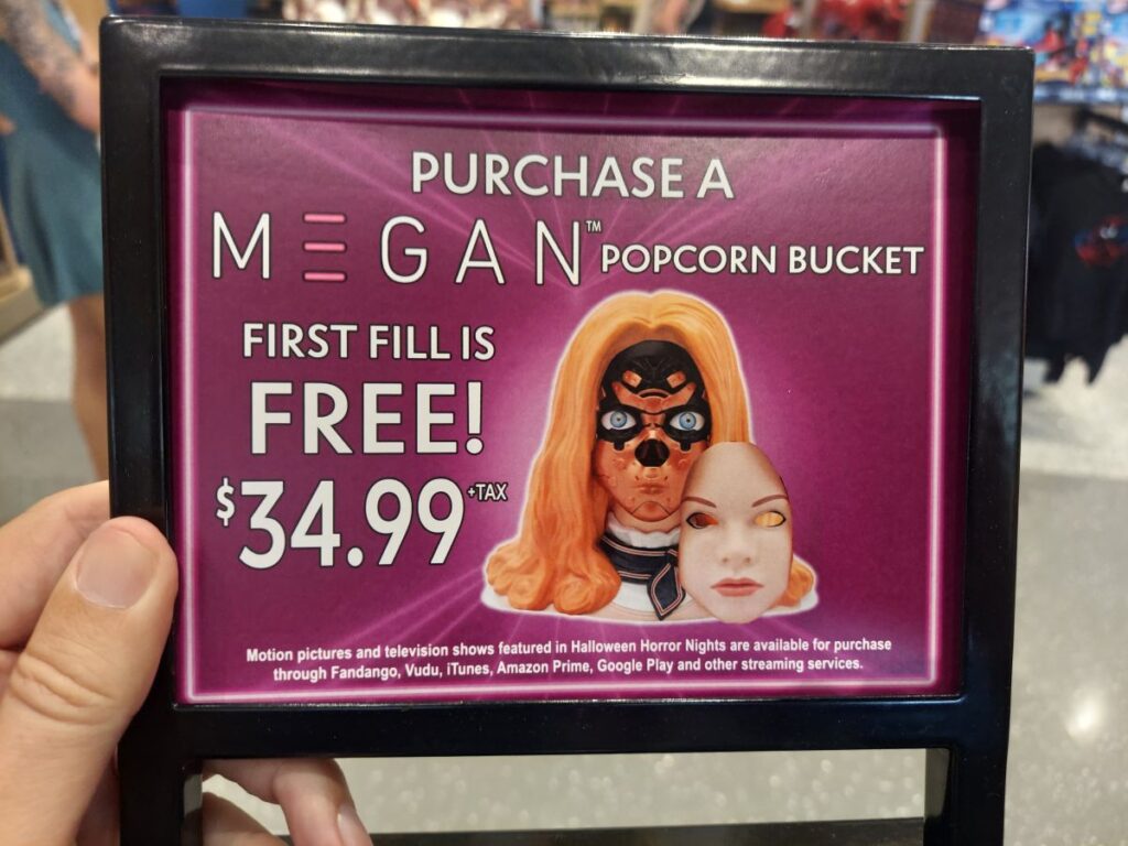 M3GAN Popcorn Bucket