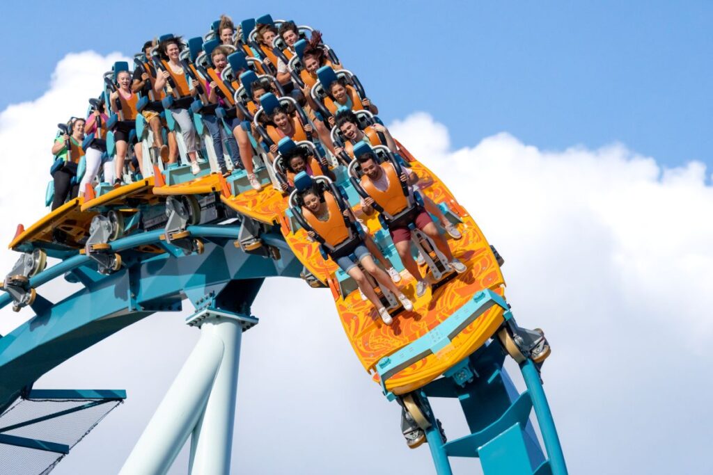 SeaWorld Orlando Coaster Challenge