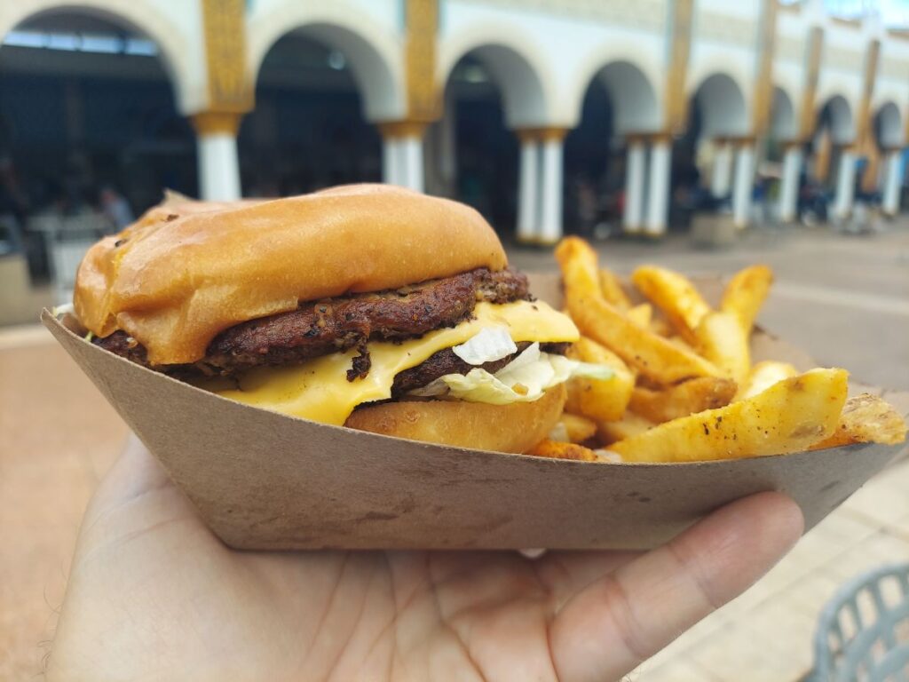 Zagora Café Double Cheeseburger