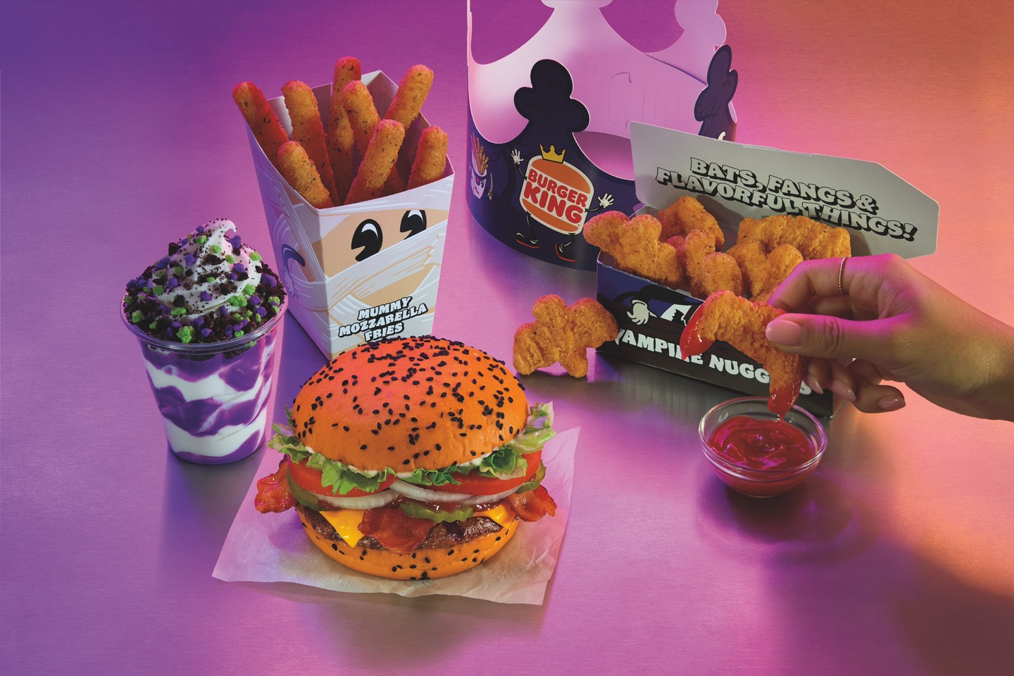 Burger King Monster Menu Brings Spooky Flavors for Halloween