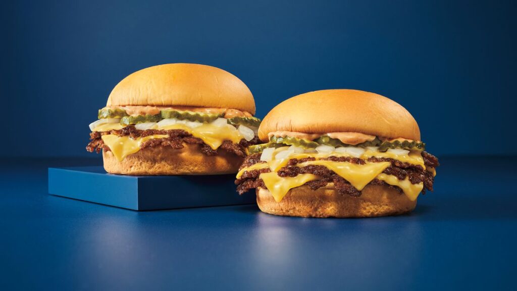 SONIC Double Smasher burger