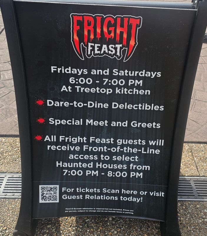 FRight Feast Busch Gardens