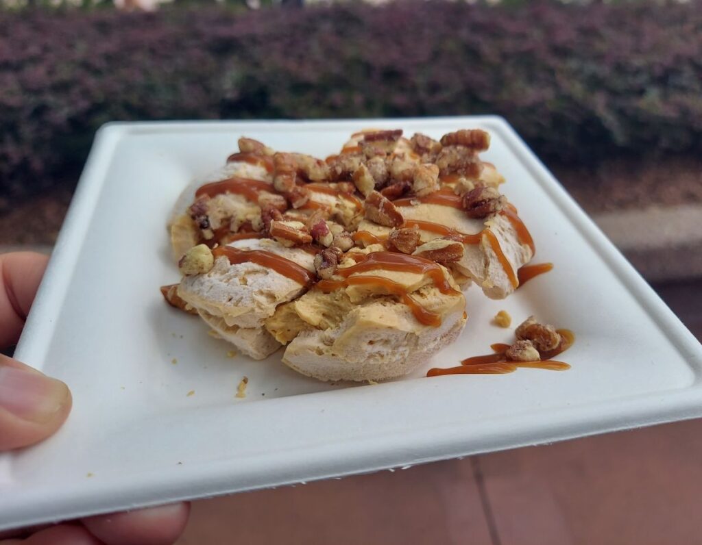 Liquid Nitrogen Frozen Pumpkin Cheesecake Mousse