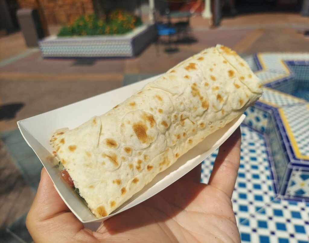 Moroccan Wrap Epcot Food and Wine
