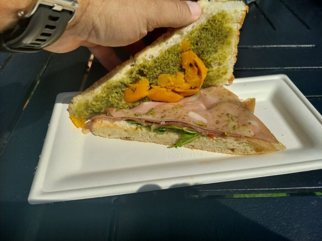 Schiacciata Sandwich Epcot Food and Wine