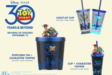 Toy Story 30th anniversary popcorn buckets