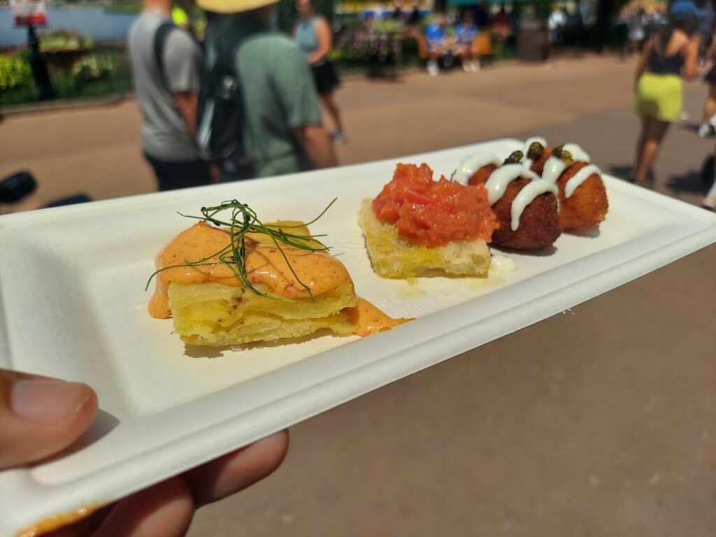Trio de Pintxos Epcot Food and Wine