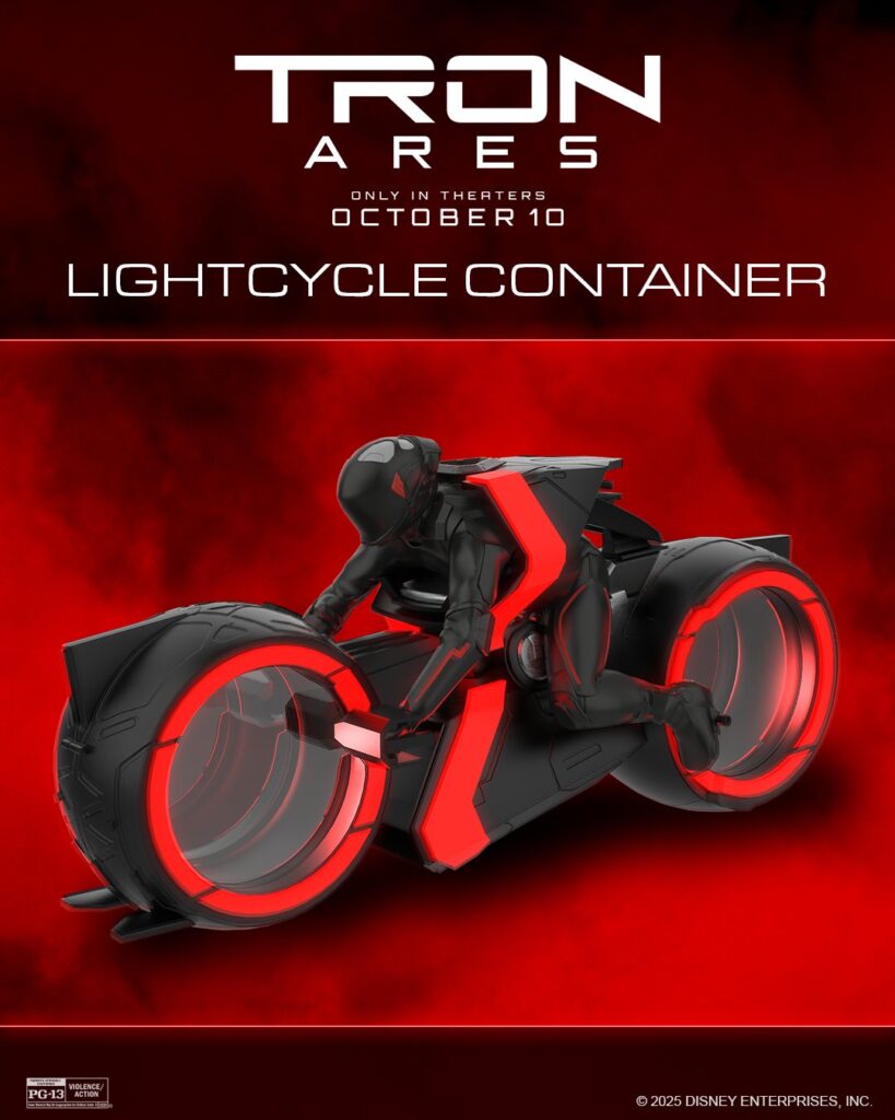 Tron Ares Popcorn Buckets Regal Cinemas
